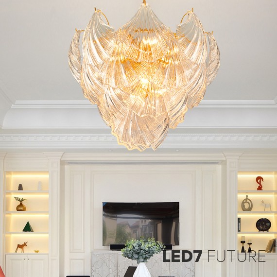 Ritz - Clear Shell Chandelier